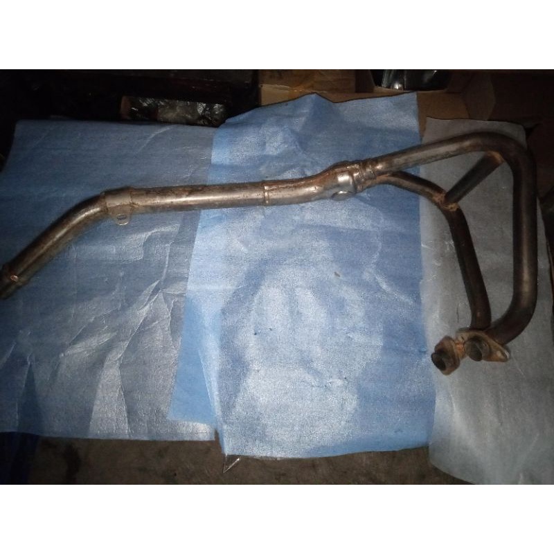 leher knalpot standar ninja 250 karbu