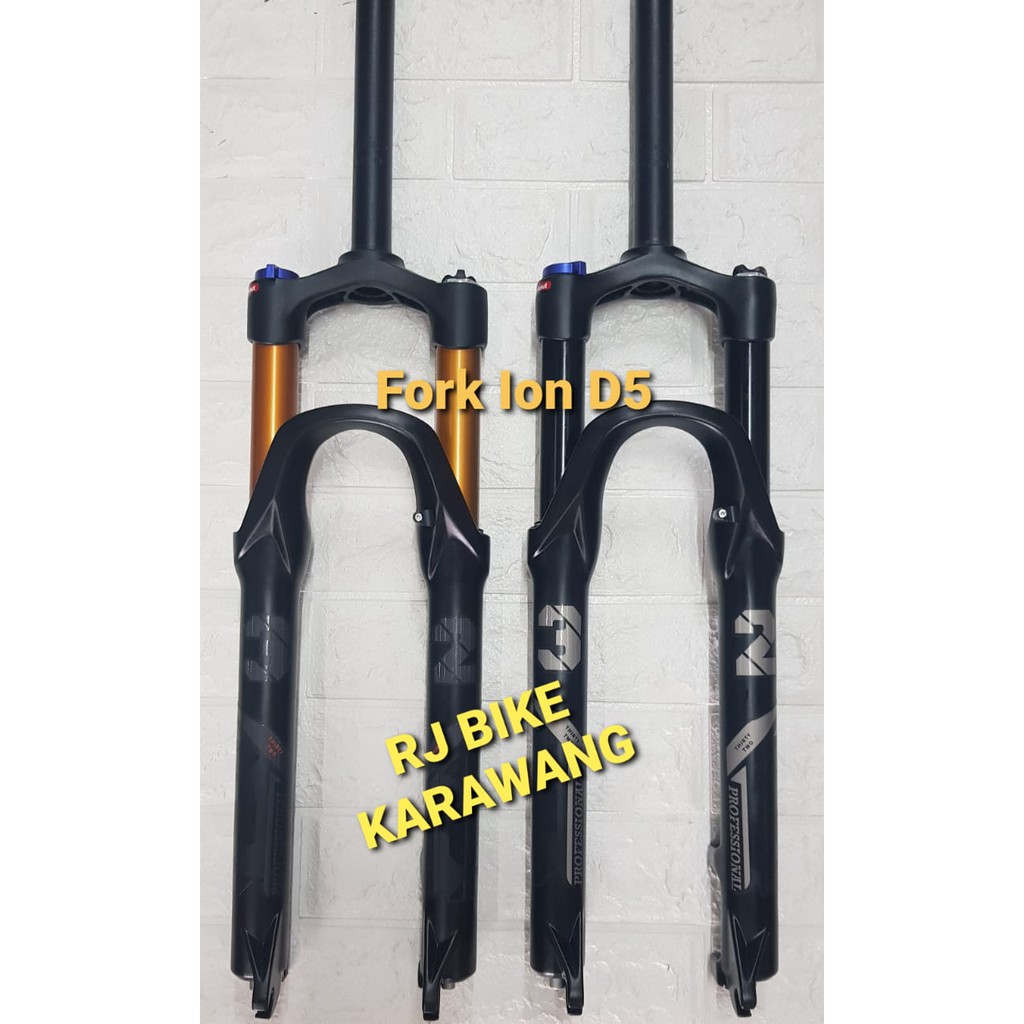 Fork 27.5 Ion D6 D5 Coil Oversize Travel 120 Lock non taper Lock preload