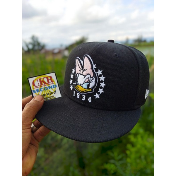 topi pria original branded snapback NEW ERA X DISNEY DAISY DUCK