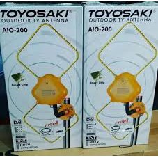 Antena Toyosaki Aio 200SC - Antena Toyosaki Aio 235 SC (Booster Penguat Sinyal) Cocok Untuk STB / Set Top Box