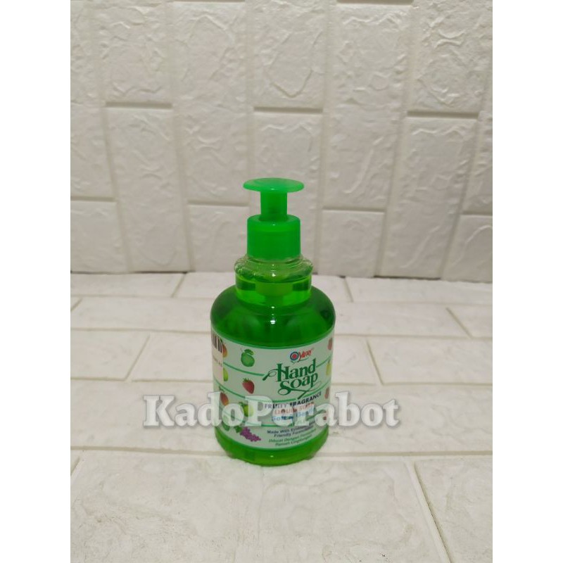 yuri hand soap pump 410ml - sabun cuci tangan  - sabun cuci pompa cafe