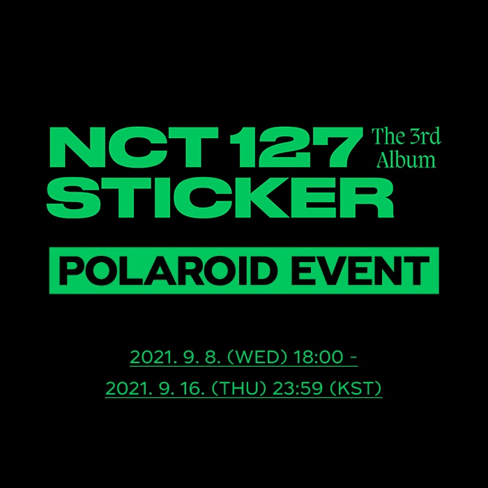 NCT 127 - STICKER ALBUM SET (POLAROID EVENT) from SM Global Shop