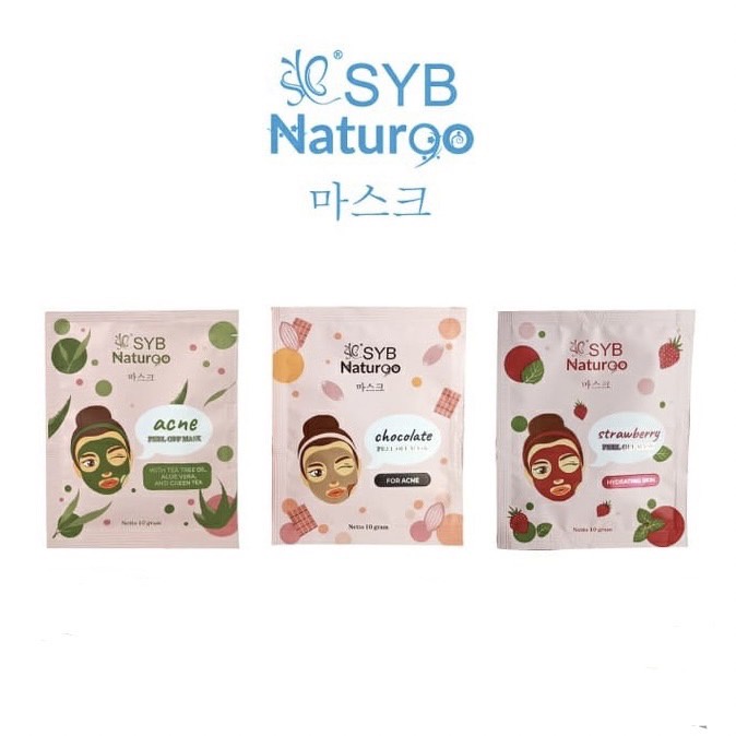 SYB Naturgo Peel Off Mask NEW (Sachet)