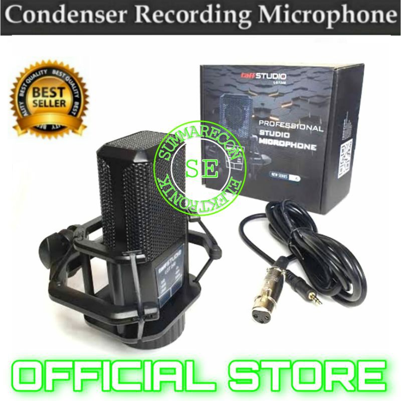 paket recording condenser LGT240 soundcard youtuber bigo live recording