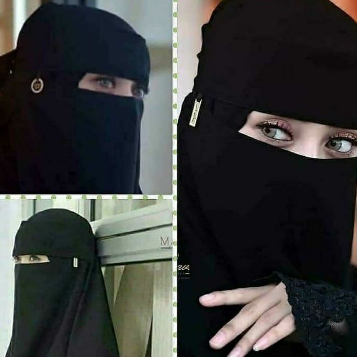 Cadar Saudi Beedon Esm | Niqab Bandana Poni Bandul Ori Saudi