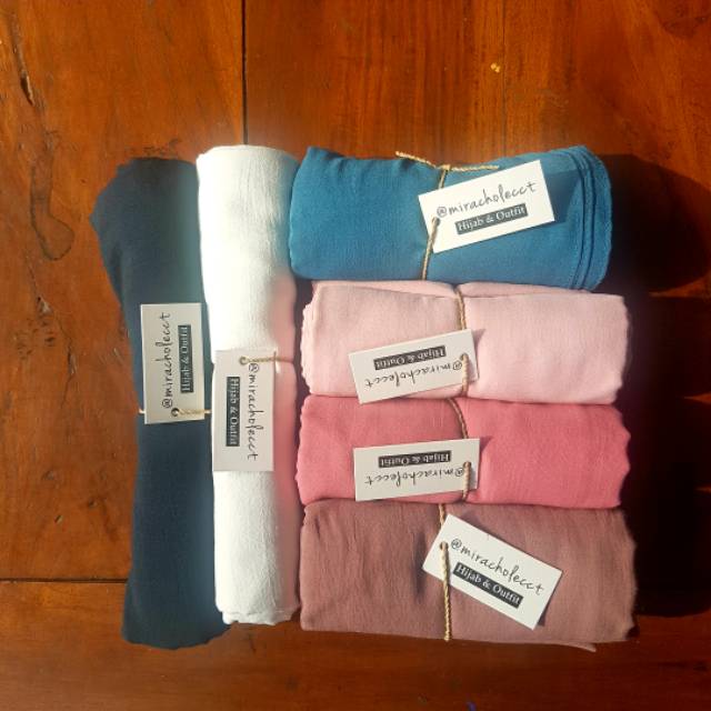 Cotton shawl dan Cotton square by Miracholecct