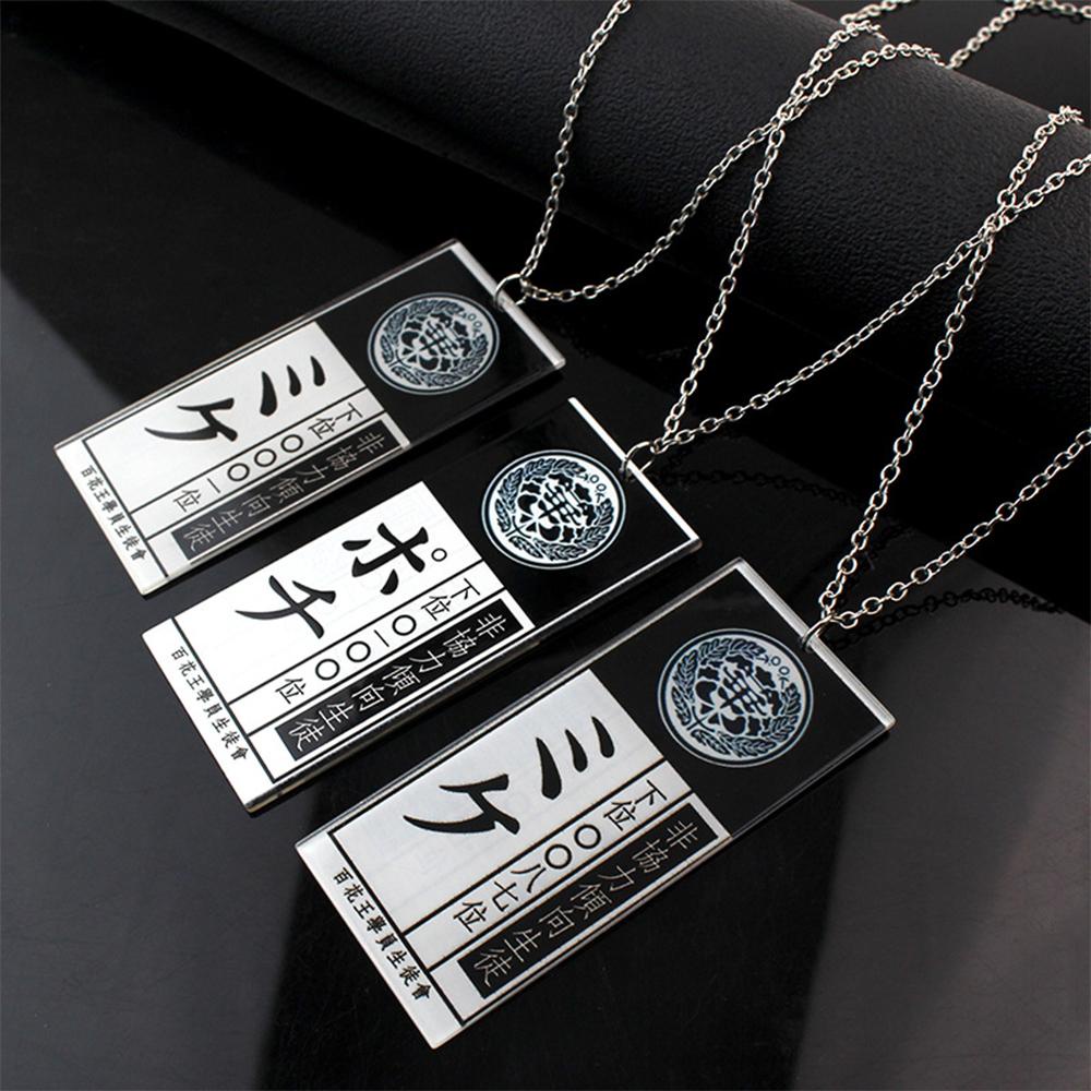 REBUY Rebuy Anime Kakegurui Kalung Saotome Compulsive Gambler Mary Pendant Necklace