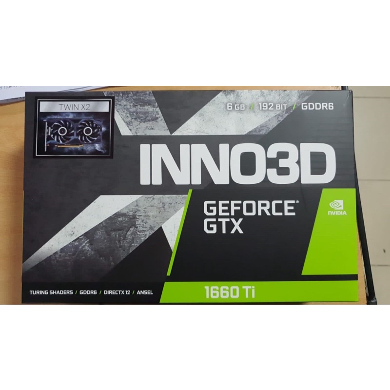 VGA INNO 3D GTX 1660TI TWIN X2 6GB DDR6