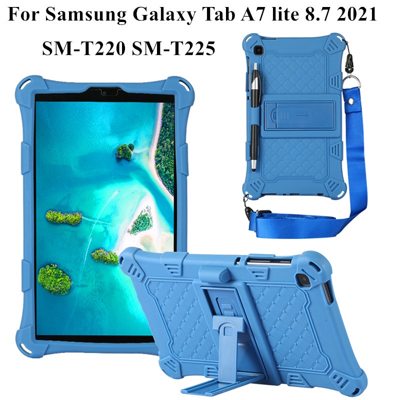 Casing Silikon Samsung Galaxy Tab A7 lite T220 8.7 &quot;SM-T220 SM-T225 2021