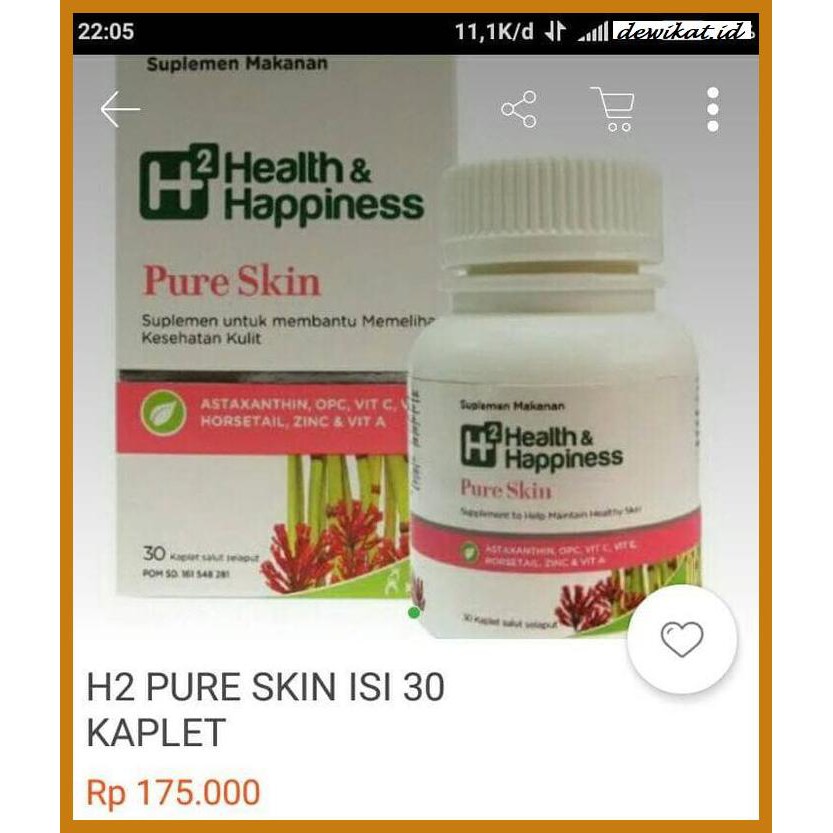 

Sku8Ifdjufh- H2 Pure Skin -Limited.