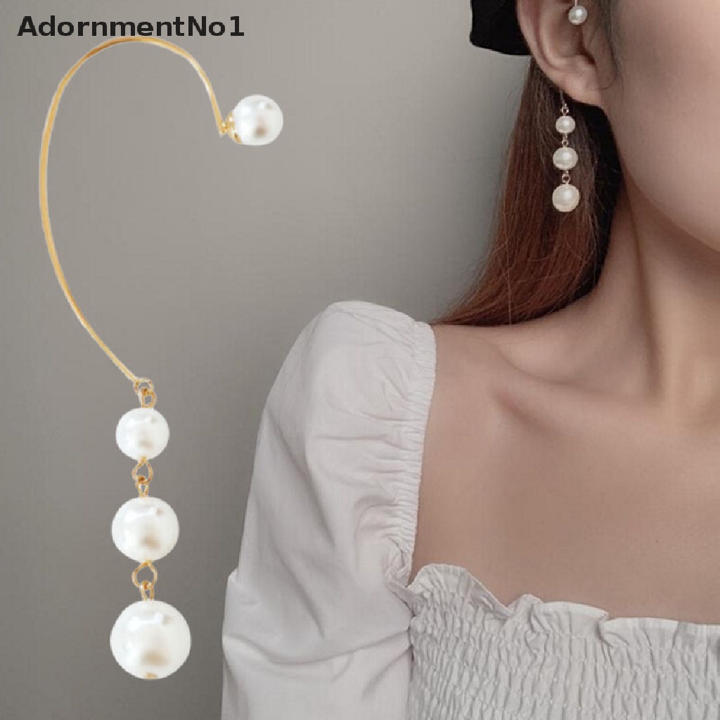 (AdornmentNo1) Anting Tusuk Bentuk Bunga Aksen Kristal + Mutiara Imitasi Untuk Perhiasan Wanita