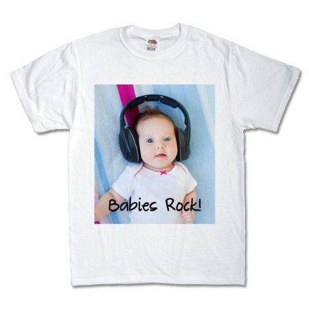 Baju anak Cetak foto print di kaos