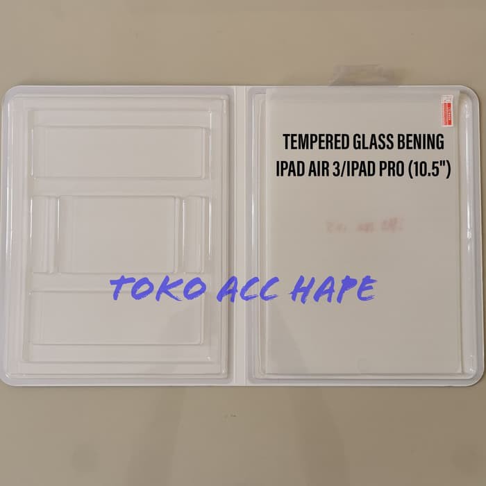 TEMPERED GLASS IPAD AIR 3/IPAD PRO (10.5&quot;) KACA BENING/CLEAR TERMURAH