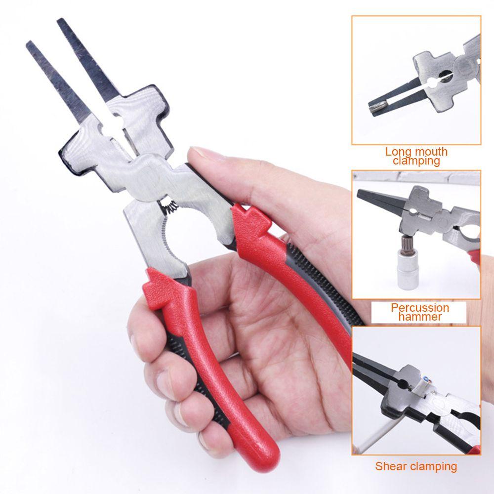 Populer Tang Las 8inch Welding Protection plier Las Gas Mulut Panjang Klip Cabut Kawat Cutting