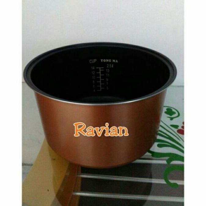 Panci Teflon Magic Com Yong Ma Mc 3900 Asli Original Uk.2.5Liter