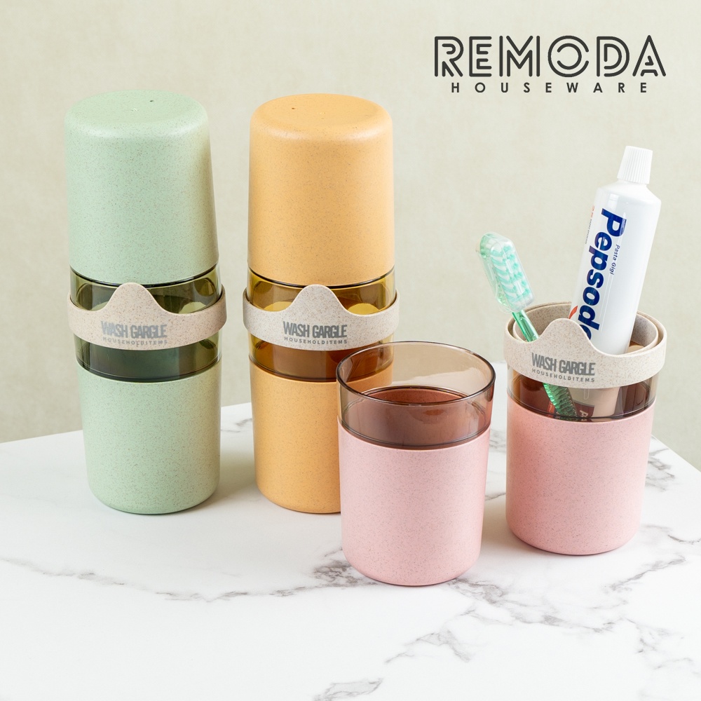 [Remoda] Tempat Sikat Gigi Set dengan Gelas