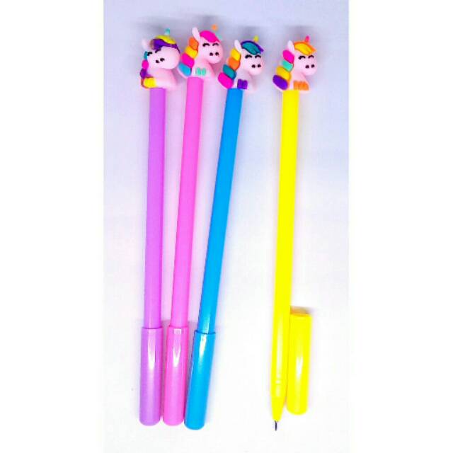 

Pulpen Gel karakter kepala kuda Pony lucu