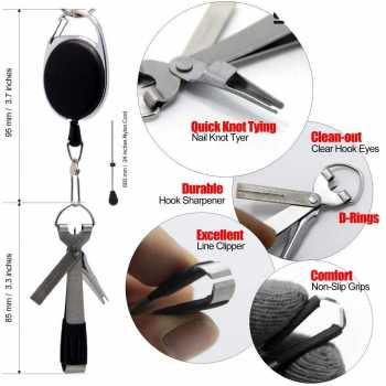 Tang Knot Pancing Serbaguna Tang Knot Pancing Gantungan Multifungsi 4in1 Trimming Quick Knot