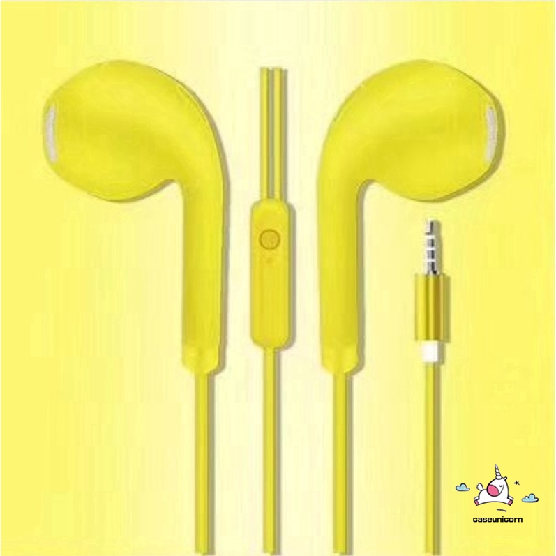 U19 Headset Musik Over Ear Hifi 3.5mm Warna Macaron Dengan Kabel 1.2m