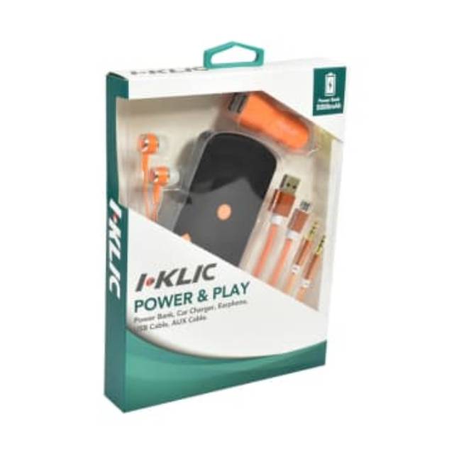 POWER BANK SET 5 IN 1 I-KLIC