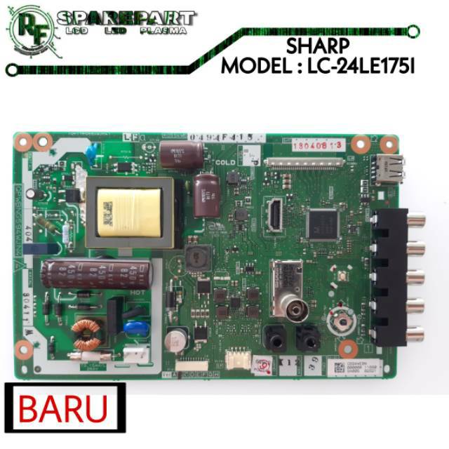 MB TV LED SHARP LC-24LE175I  Mainboard tv led sharp lc 24le175 i