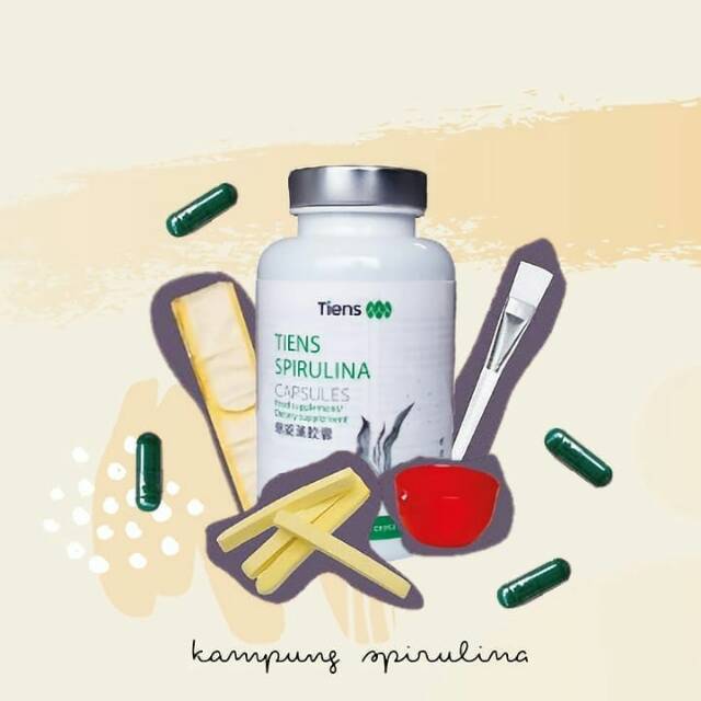 [ BISA COD & BONUS PULSA ] MASKER SPIRULINA