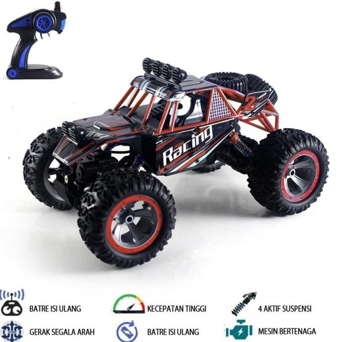 Mainan Mobil Remot Kontrol RC Buggy Racing Super Fast