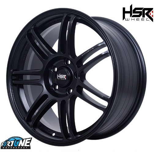 Velg Ring 18 Buat Honda Civic, HRV, Accord, Model HSR Boroko 4 PCD 5X114 Tampilan Garang