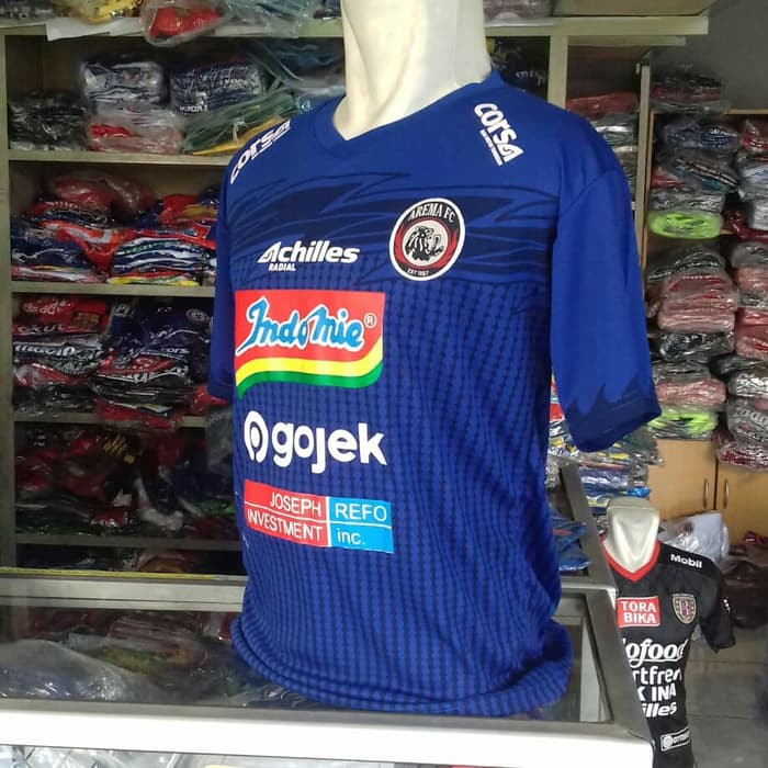 Jersey Arema Home Terbaru Grade Lokal Premium 2019