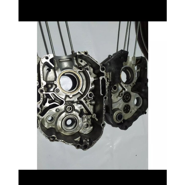 Blok block krengkes crankshaft rengkes kiri-kanan Honda supra x supra fit lama pnp astrea grand - le