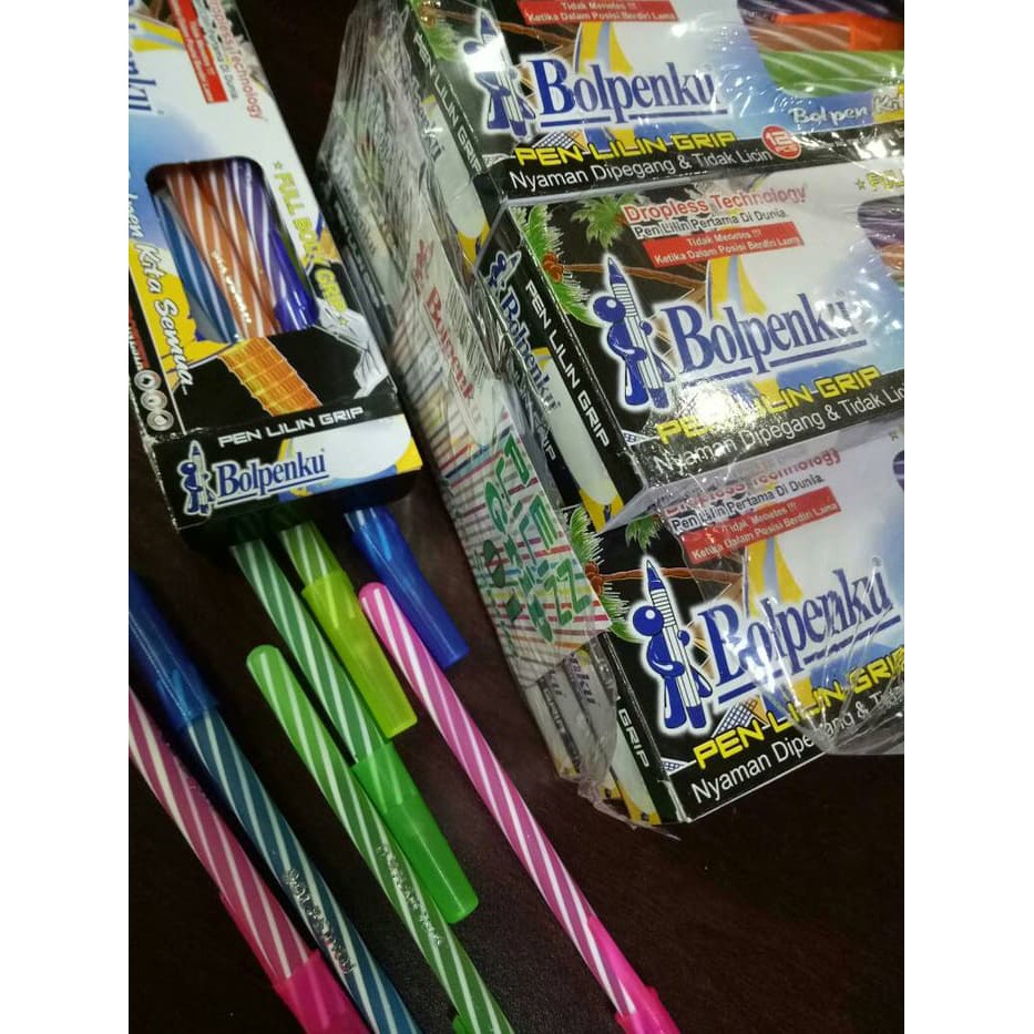 

bollpointku pen comfort grip murah bagus