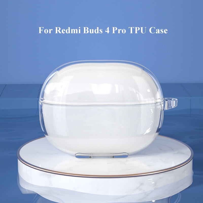 Btsg Headphone Shockproof Housing Skin-friendly Cover Untuk RedmiBuds 4pro Pelindung Dapat Dicuci Non-slip Lengan Impact-resi