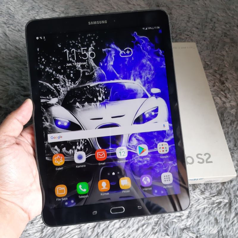 Samsung Tab S2 9.7inch T819 3/32gb hitam mulus