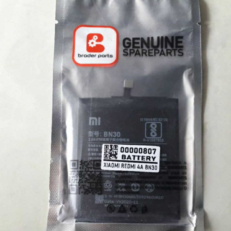 Batrai/Batrei Xiaomi Redmi 4a BN30 BN 30 ORI