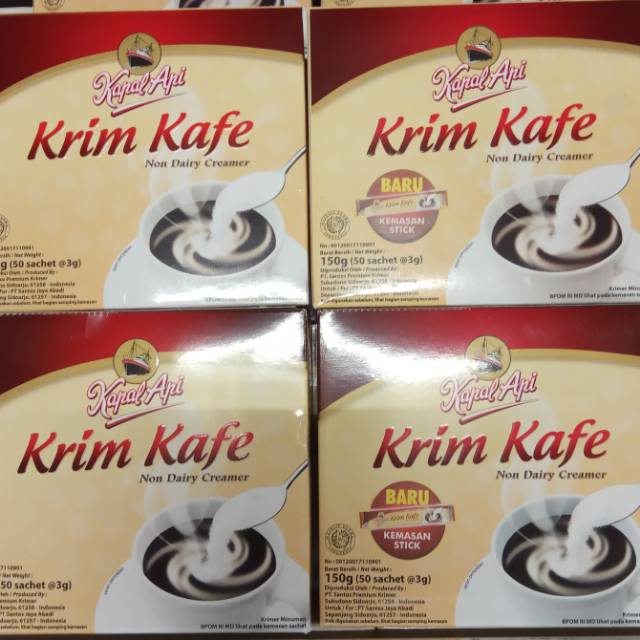 

Kapal Api Krim Kafe Sachet 50 x 3gr