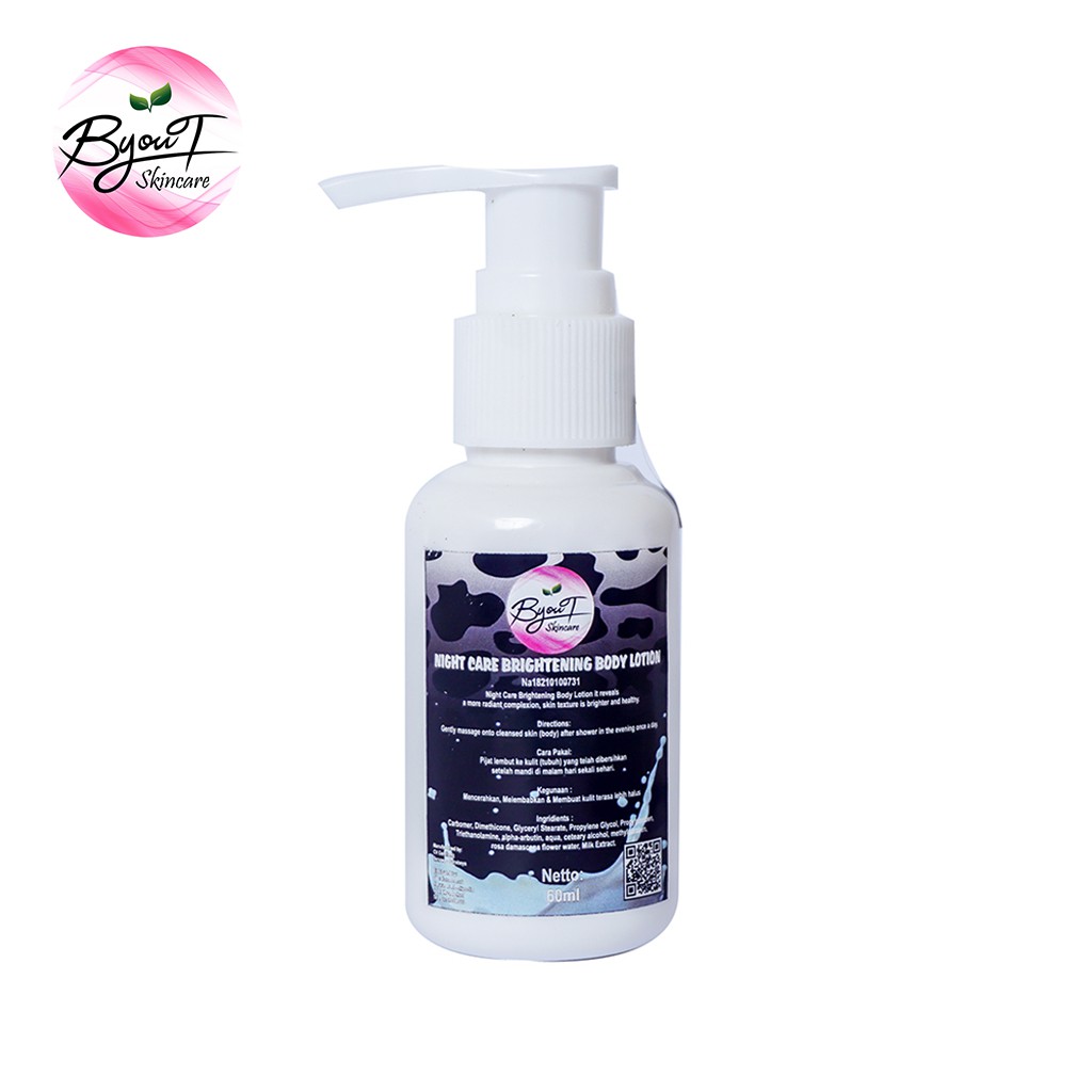 Night care body lotion whitening murah ampuh aman dokter ori bpom krim farma dokter farmasi korea