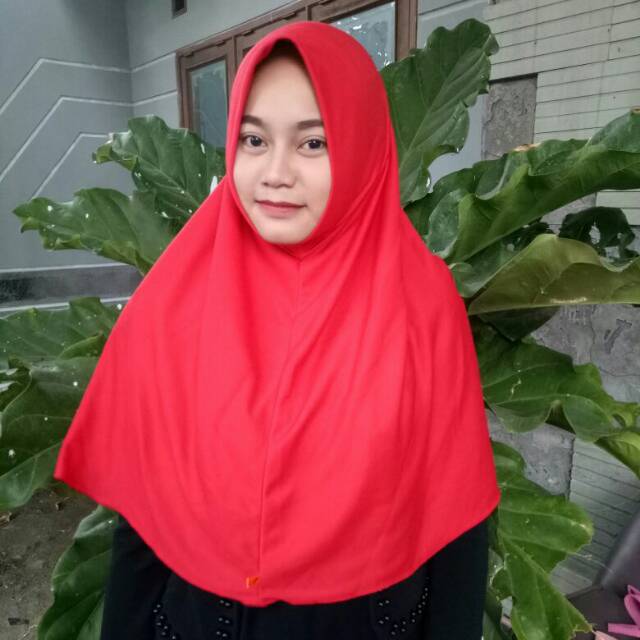 Jilbab Instan Najwa non pet Uk L/ Jilbab Instan tanpa pet Ukuran L