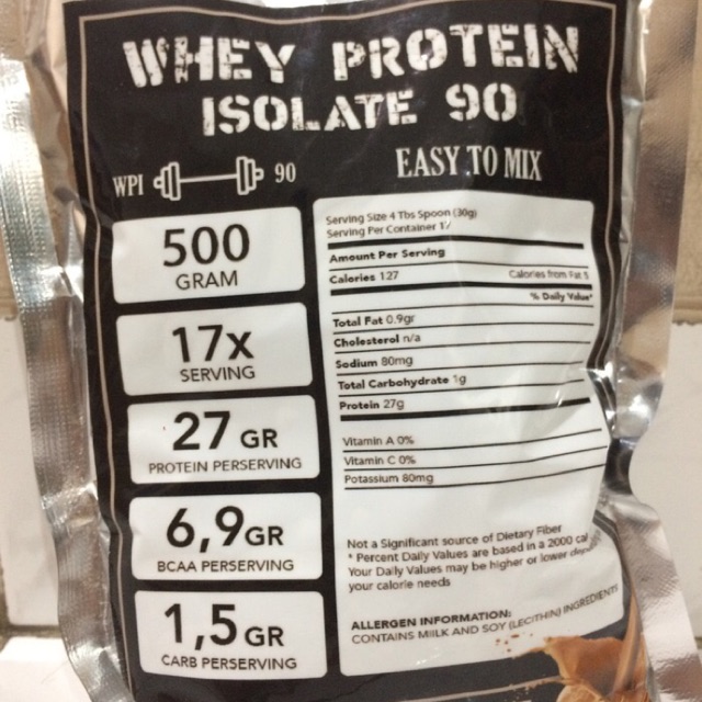 Susu protein DEBM KETO 500gr / Whey protein isolate / Whey ...