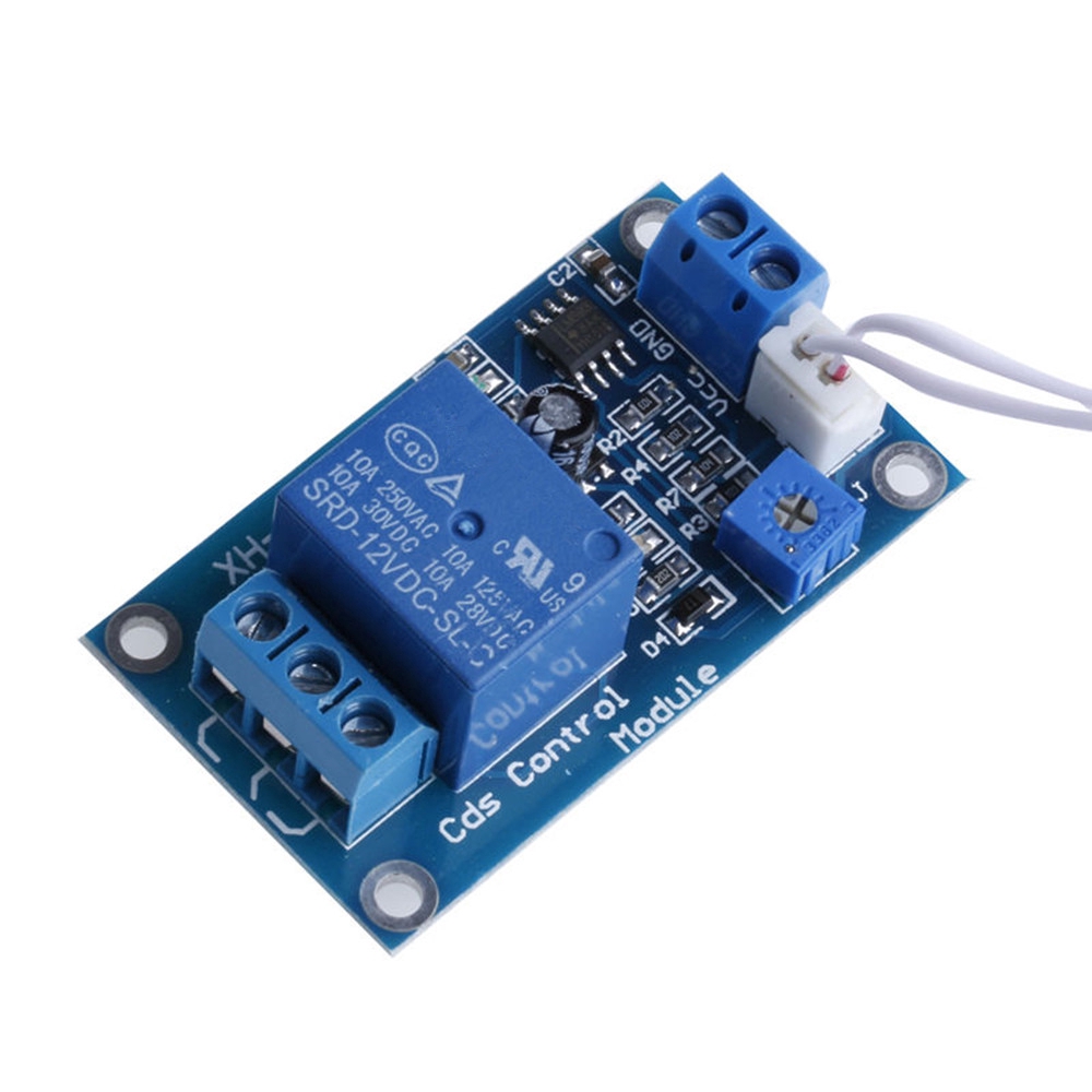 Modul Relay Sensor Deteksi Photoresistor Dc 12v Xh-M131 Untuk Arduino