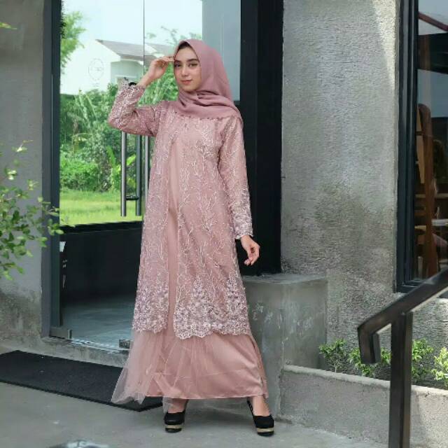 Ns fc najibah dress pesta dress brukat kebaya modern gamis brukat zakiyyahgallery Agnes gamis elsire