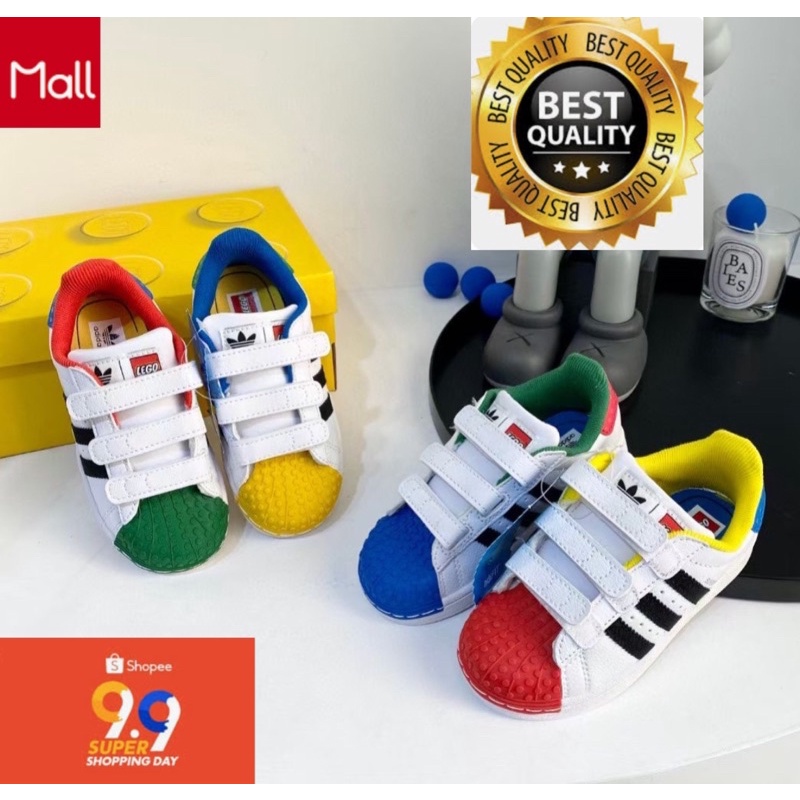 sepatu anak dua warna Adidas Lego 2 warna keren with box original