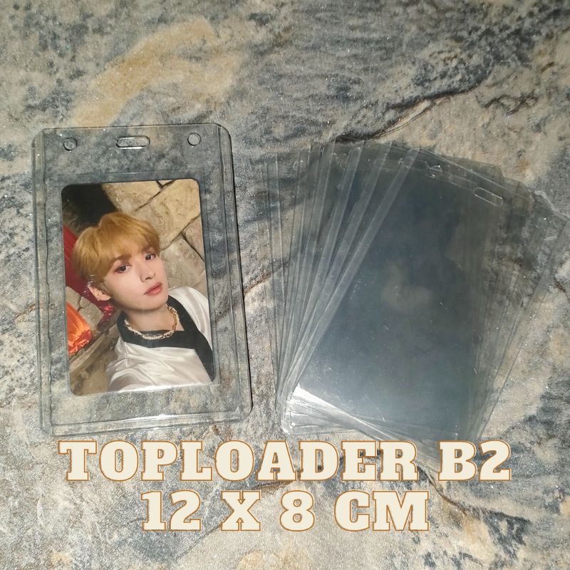 ✨TOPLOADER PHOTOCARD MPC POLAROID B2 (12,5x8 cm) B3 (10x12 cm) B4 SATUAN MURAH
