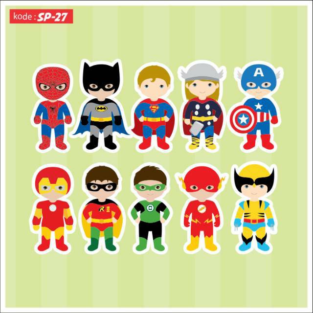 

STICKER NAMA KARAKTER SP 04