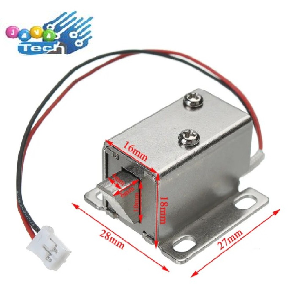 Solenoid Door Lock 12V DC - Pengunci Pintu Elektrik