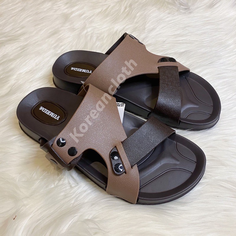 [8092] SANDAL KARET YUMEIDA BAPAK-BAPAK ANTI SLIP ANTI AIR