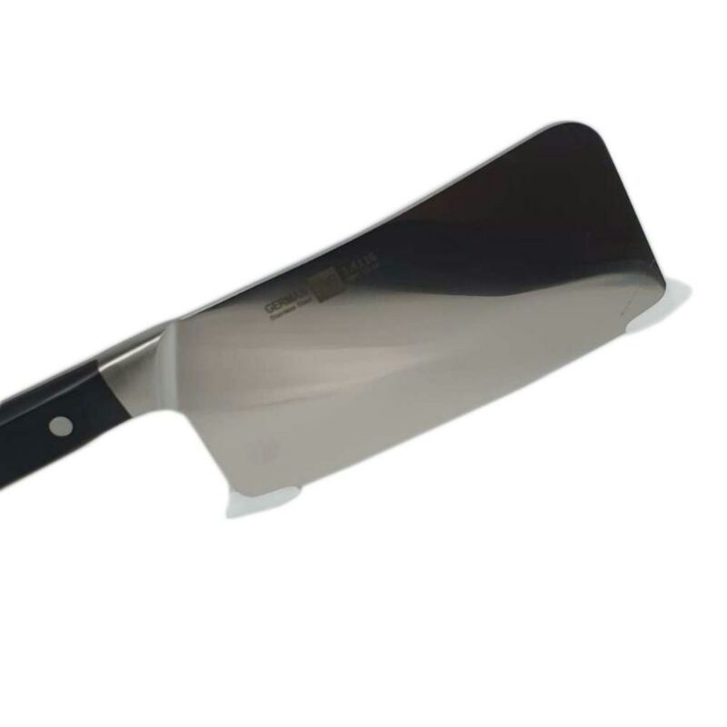 HUOHOU Pisau Daging Kitchen Cleaver Curve HU0053-Black/Silver