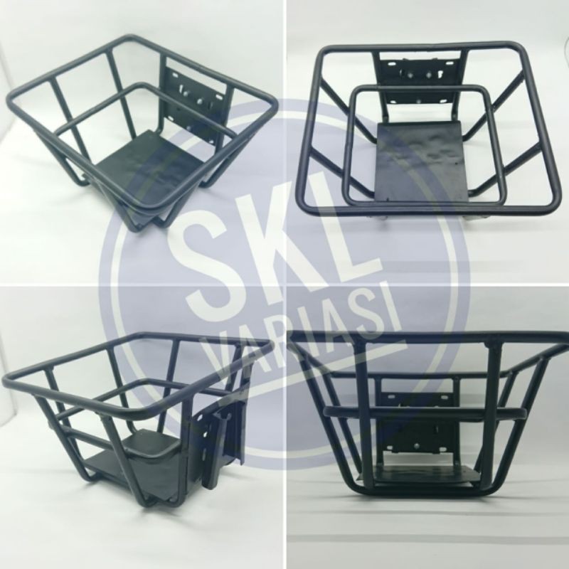 Front Rack Depan Rak Sepeda Keranjang buah sayuran barang model Ring Basket Sepeda Lipat Bracket Front Block