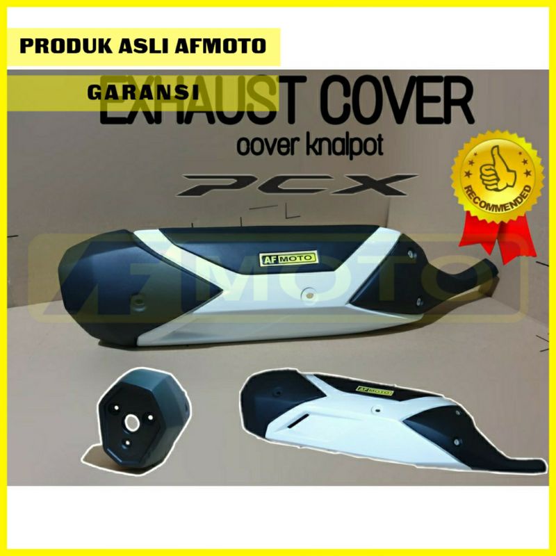 COVER KNALPOT HONDA PCX 150 LOKAL BY AFMOTO