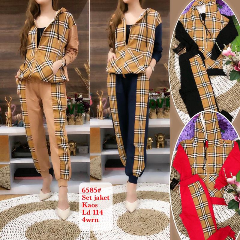 SET MOTIF BURBERRY JUMBO