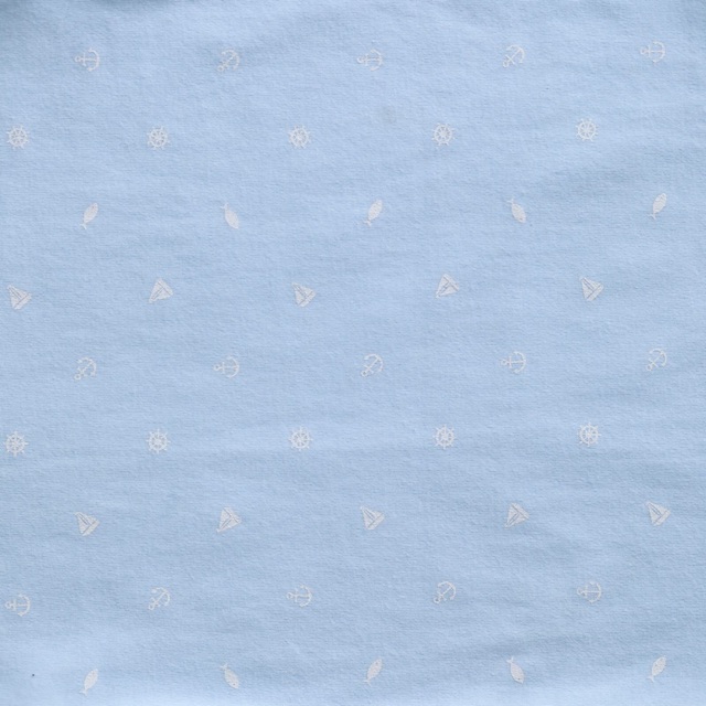 Petite bobo Premium Pajamas- Blue Anchor
